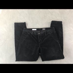 AG Stevie Jodhpur Slim Straight Black Cords 29 P